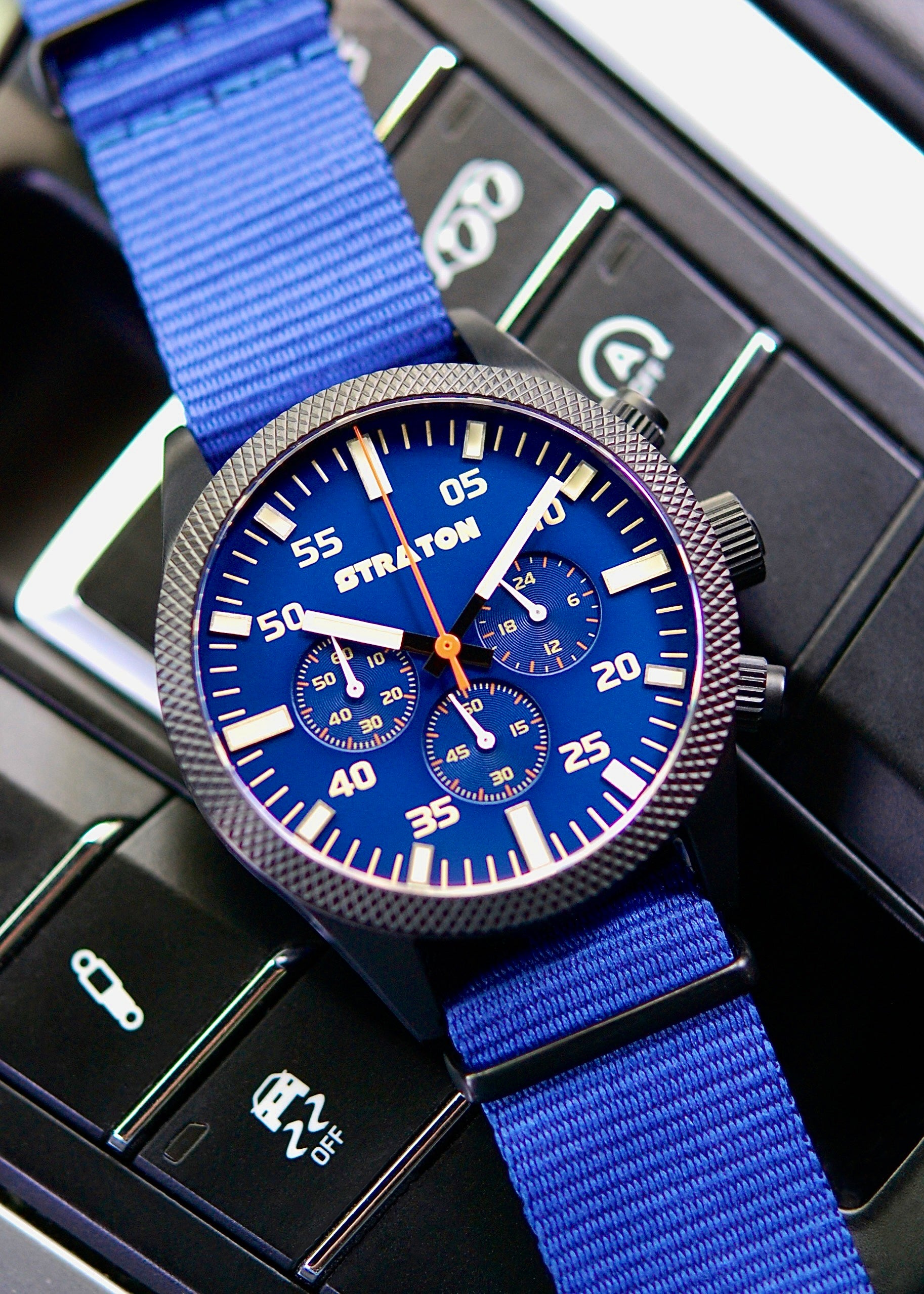 Vintage Driver Chrono watch