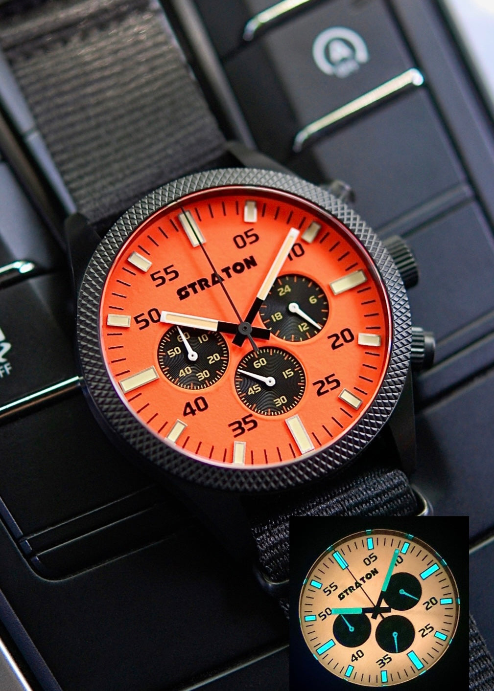 Vintage Driver Chrono watch