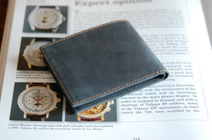 Straton Leather Wallet Brown or Blue