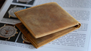 Straton Leather Wallet Brown or Blue