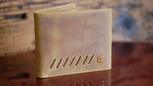 Straton Leather Wallet Brown or Blue