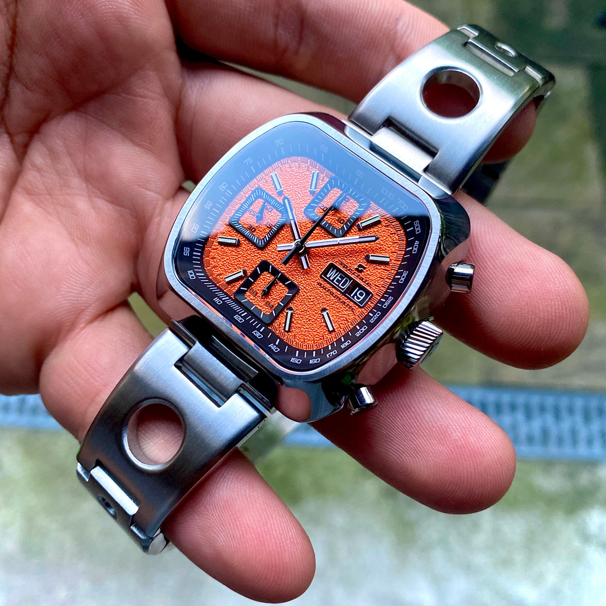 Stainless Steel Rally Bracelet - Straton Watch Company