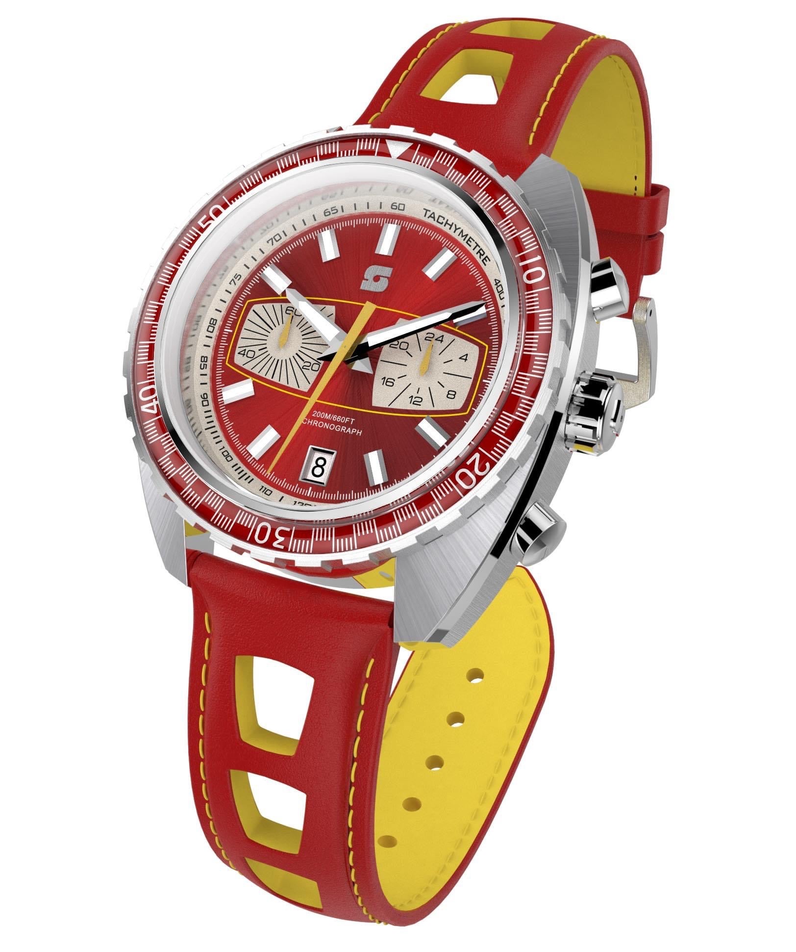 Straton Syncro - Green, Purple and Red