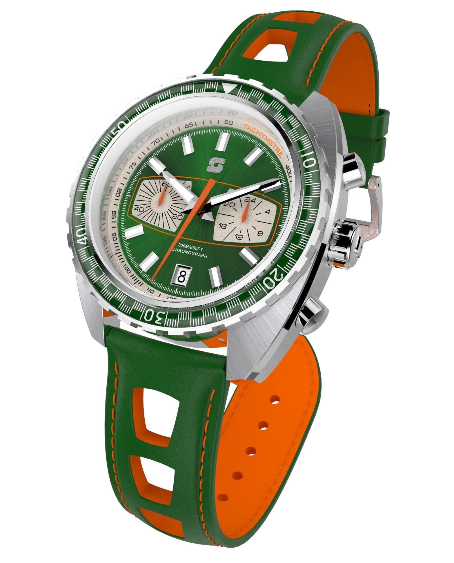 Straton Syncro - Green, Purple and Red