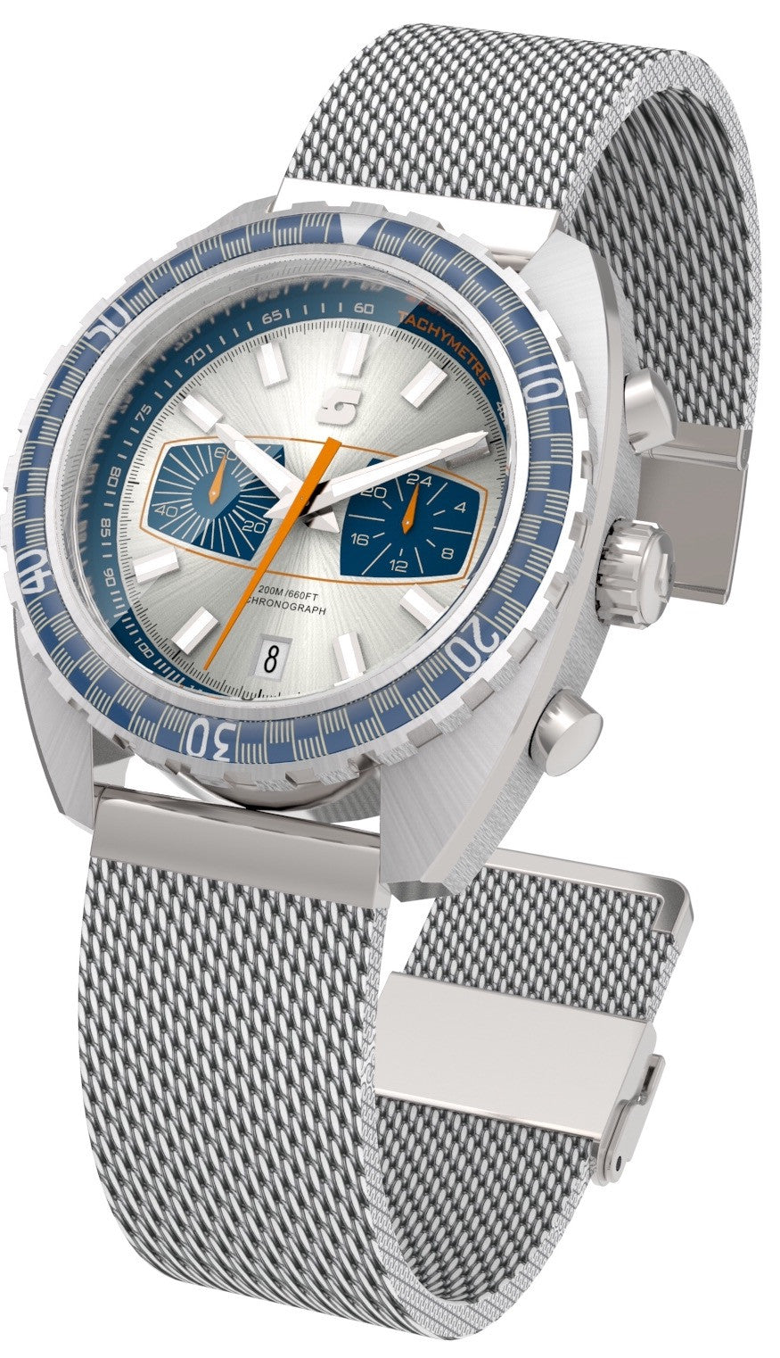 Retro inspired watch