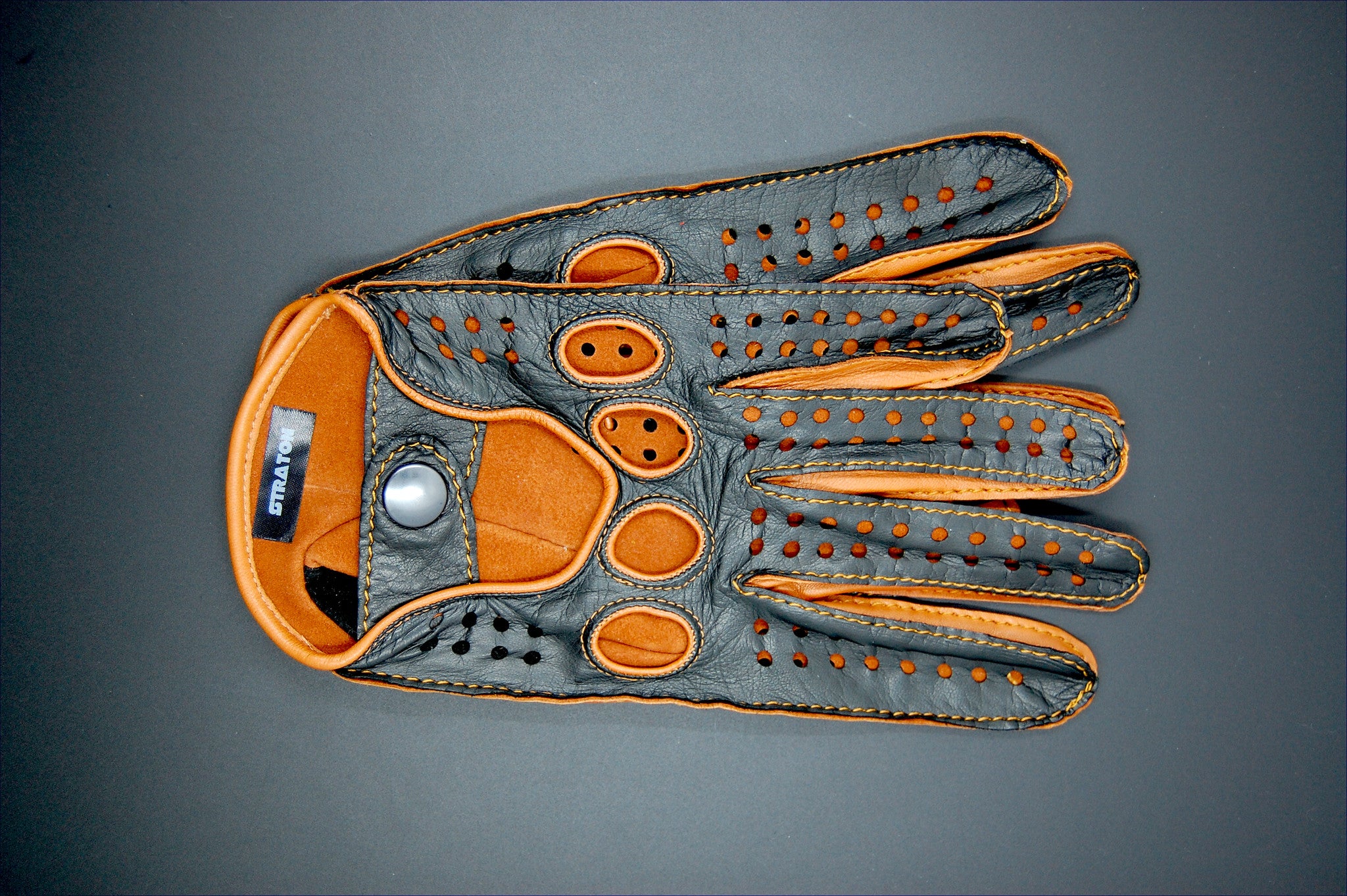 Genuine Leather Driving Gloves Straton Watch Company